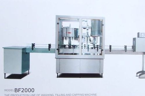 BF2000 Bottle Water Washing, Filling and Capping Machine Model BF2000