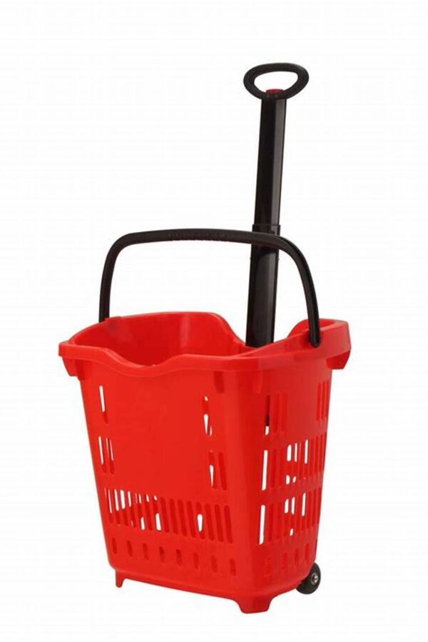 Supermarket Plastic Shopping Basket - Image 2